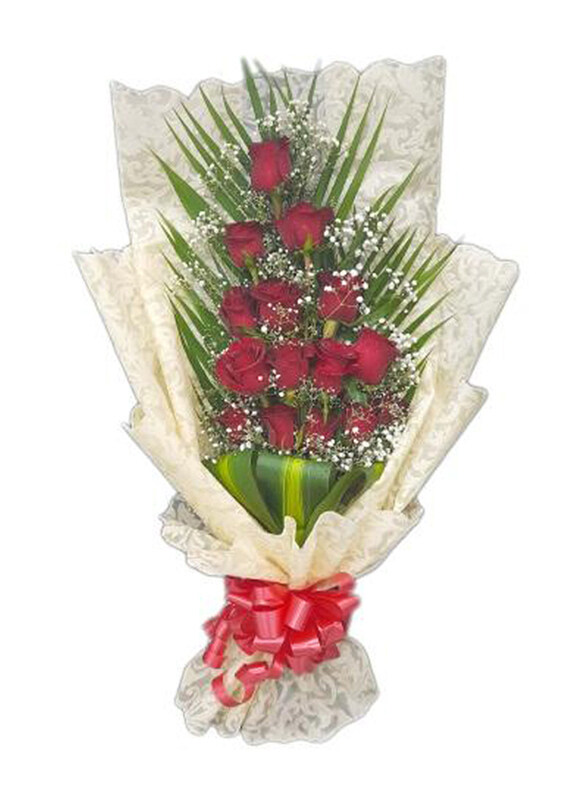 

Carmel Flowers Royal Paradise Bouquet, Red