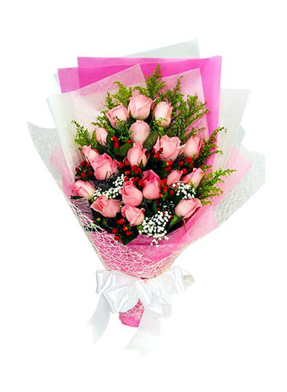 

Carmel Flowers Pink Paradise Bouquet, Pink