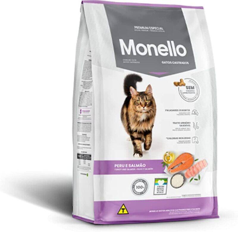 

Monello Adult Cat Sterilized Turkey and Salmon 1kg