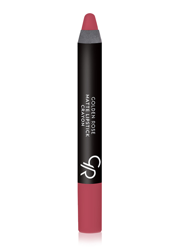 Golden Rose Matte Lipstick Crayon, No. 11, Pink