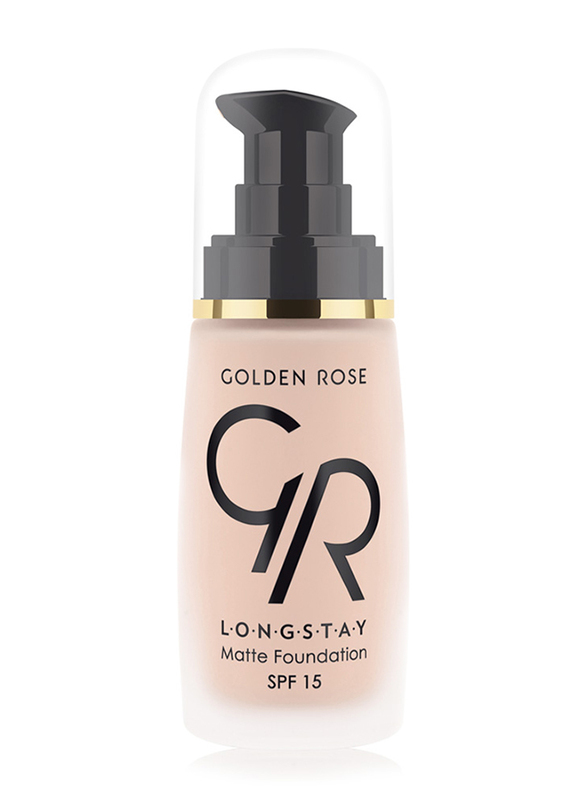 Golden Rose Longstay Liquid Matte Foundation, No. 03, Beige