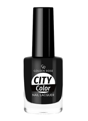 Golden Rose City Color Nail Lacquer, No. 65, Black