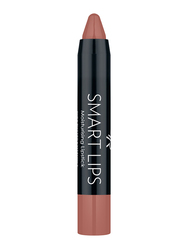 Golden Rose Smart Lips Moisturizing Lipstick, No. 04, Brown