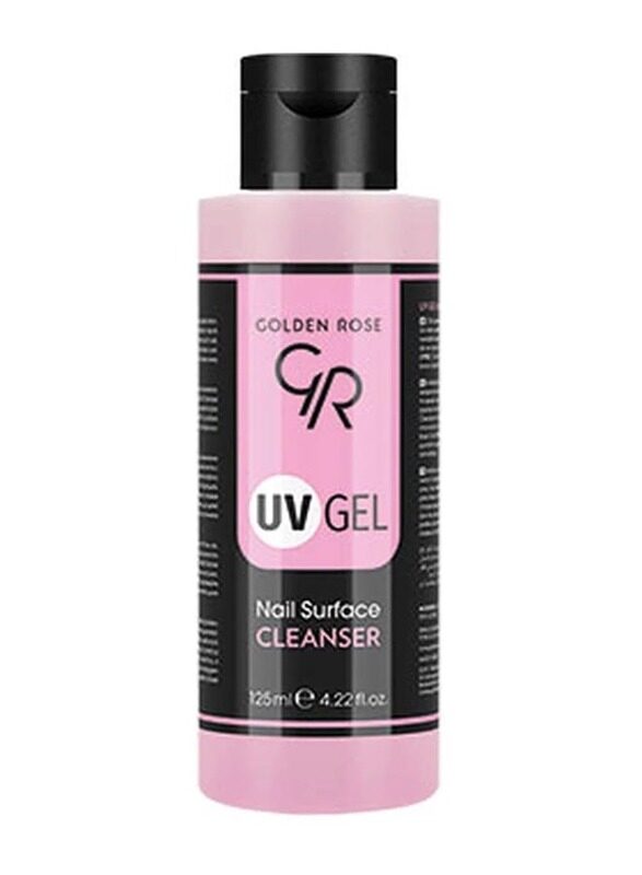 

Golden Rose UV Gel Nail Surface Cleanser Remover, 125ml, Clear