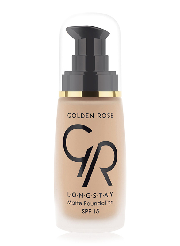 Golden Rose Longstay Liquid Matte Foundation, No. 06, Beige
