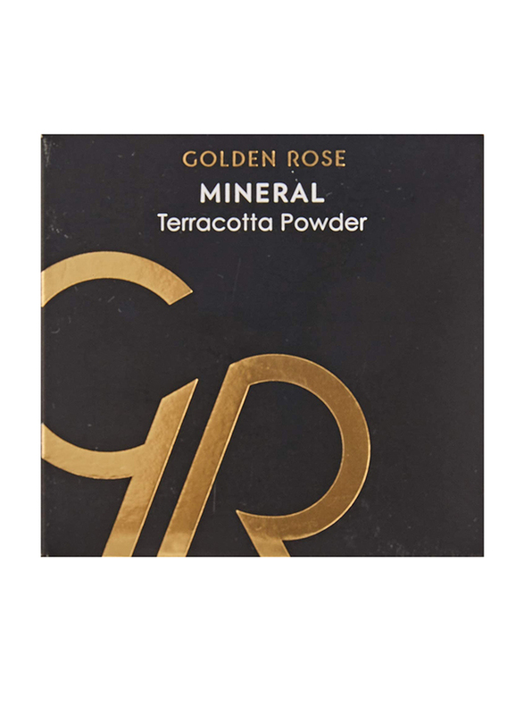 Golden Rose Mineral Terracotta Powder, No 09, Brown