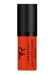 Golden Rose Longstay Liquid Matte Mini Lipstick, No. 14, Red