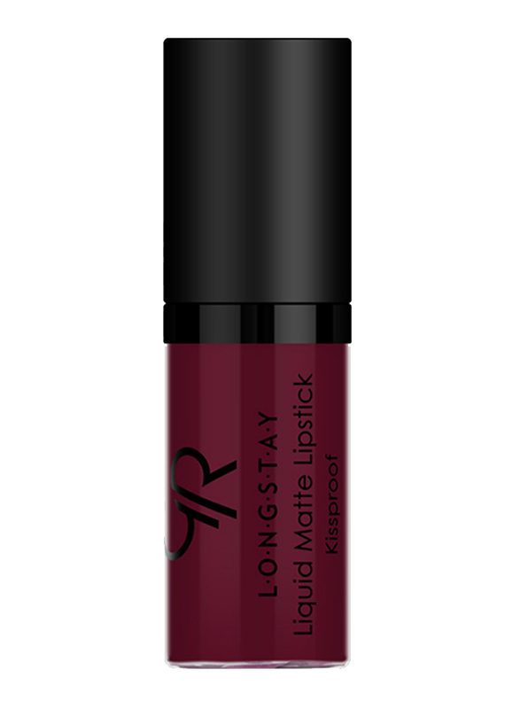 Golden Rose Longstay Liquid Matte Mini Lipstick, No. 15, Purple