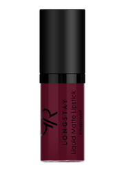 Golden Rose Longstay Liquid Matte Mini Lipstick, No. 15, Purple
