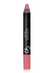 Golden Rose Matte Lipstick Crayon, No. 22, Pink