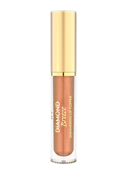 Golden Rose Diamond Breeze Shimmering Lip Topper, No. 03 Nude Sparkle, Brown