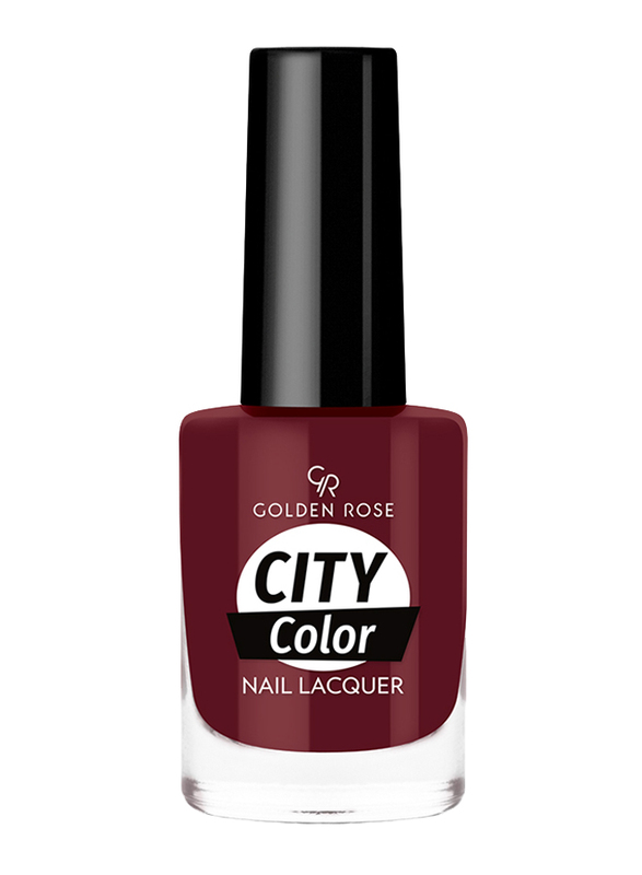 Golden Rose City Color Nail Lacquer, No. 48, Red
