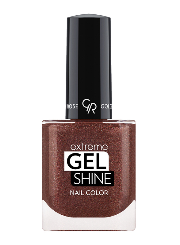 Golden Rose Extreme Gel Shine Nail Lacque, No. 43, Brown