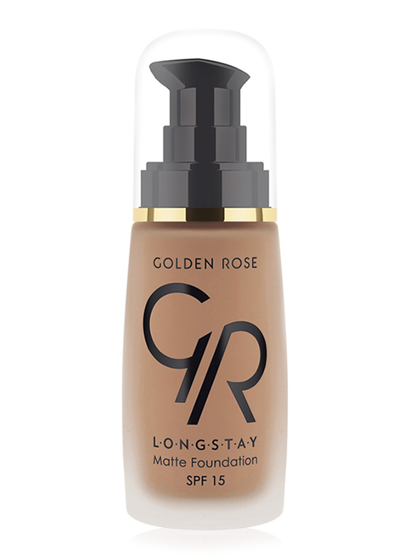 Golden Rose Longstay Liquid Matte Foundation, No. 14, Brown