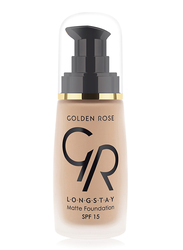 Golden Rose Longstay Liquid Matte Foundation, No. 11, Brown