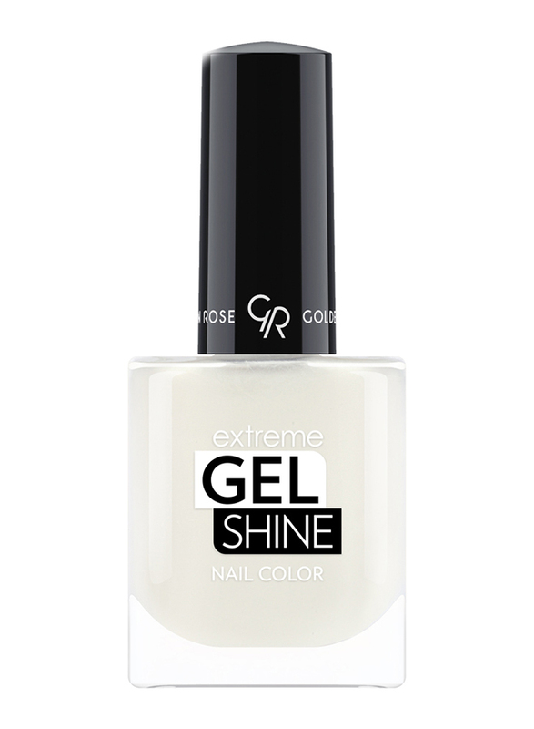 Golden Rose Extreme Gel Shine Nail Lacque, No. 01, White