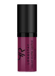 Golden Rose Longstay Liquid Matte Mini Lipstick, No. 05, Purple