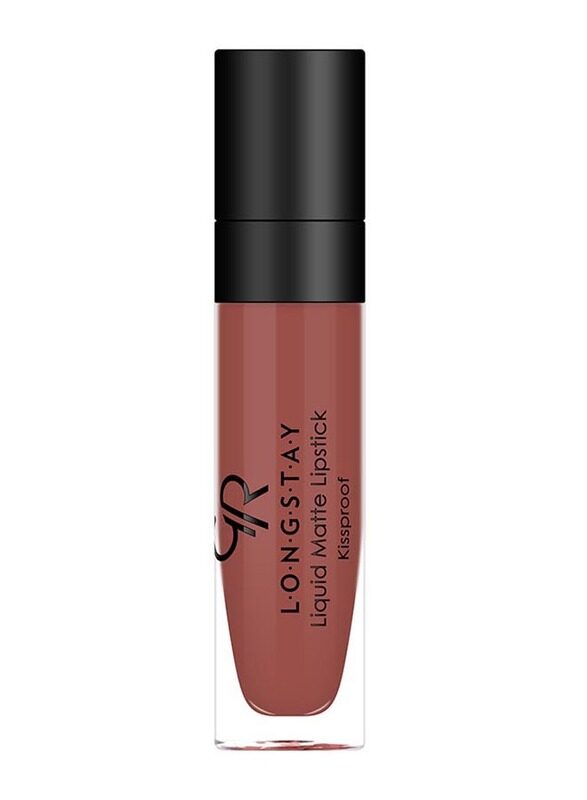 

Golden Rose Long Stay Liquid Matte Lipstick, No.47, Brown
