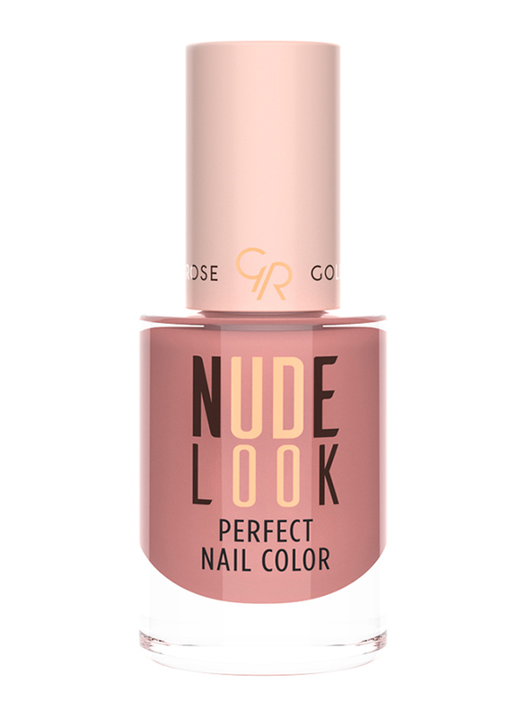 Golden Rose Nude Look Perfect Nail Color, No. 04 Coral Nude, Beige