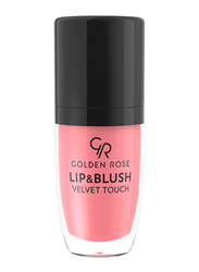 Golden Rose Velvet Touch Lip & Blush, No. 03, Pink