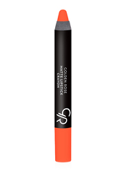 Golden Rose Matte Lipstick Crayon, No. 24, Orange