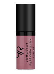 Golden Rose Longstay Liquid Matte Mini Lipstick, No. 03, Purple