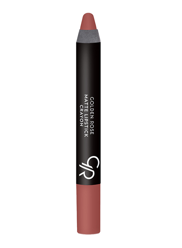 Golden Rose Matte Lipstick Crayon, No. 21, Beige