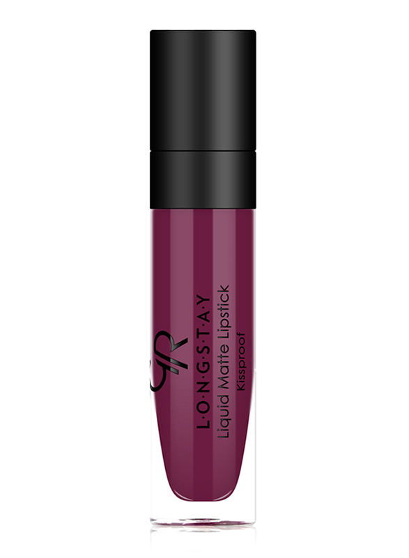 Golden Rose Longstay Liquid Matte Lipstick, No. 05, Purple
