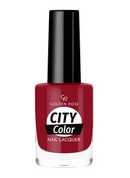 Golden Rose City Color Nail Lacquer, No. 44, Red