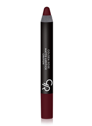 Golden Rose Matte Lipstick Crayon, No. 02, Brown