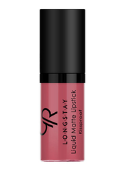 Golden Rose Longstay Liquid Matte Mini Lipstick, No. 04, Pink