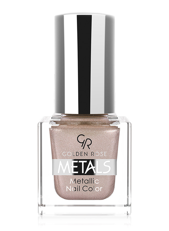 Golden Rose Metals Metallic Nail Color, No. 107, Gold