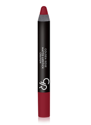Golden Rose Matte Lipstick Crayon, No. 20, Red