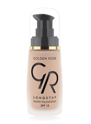 Golden Rose Longstay Liquid Matte Foundation, No. 05, Beige