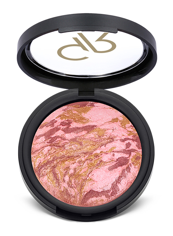 Golden Rose Terracotta Stardust Blush-On, No. 102, Multicolor