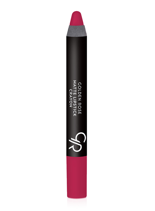Golden Rose Matte Lipstick Crayon, No. 16, Pink