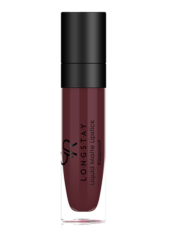 Golden Rose Longstay Liquid Matte Lipstick, No. 26, Purple