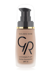 Golden Rose Longstay Liquid Matte Foundation, No. 10, Brown