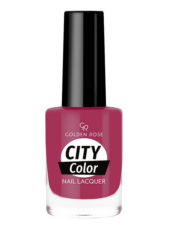Golden Rose City Color Nail Lacquer, No. 30, Red