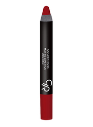 Golden Rose Matte Lipstick Crayon, No. 23, Red