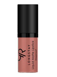 Golden Rose Longstay Liquid Matte Mini Lipstick, No. 16, Brown