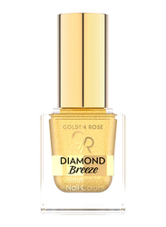 Golden Rose Diamond Breeze Shimmering Nail Color, No. 01 24K Gold, Gold