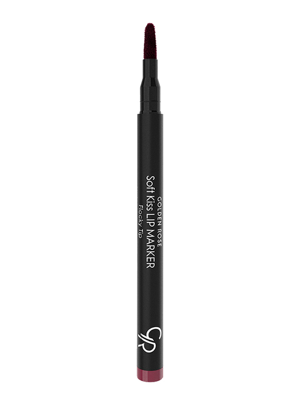 Golden Rose Soft Kiss Lipmarker, No. 06, Red