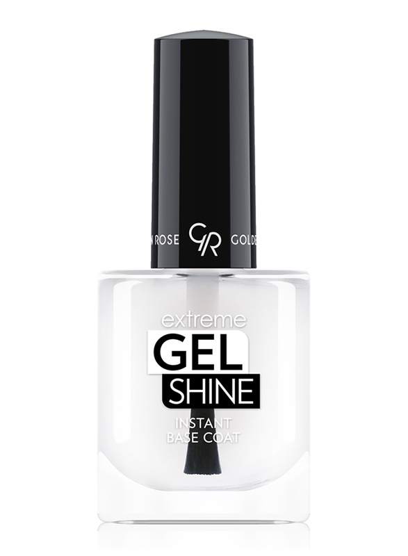 Golden Rose Extreme Gel Shine Instant Base Coat Nail Lacque, Clear