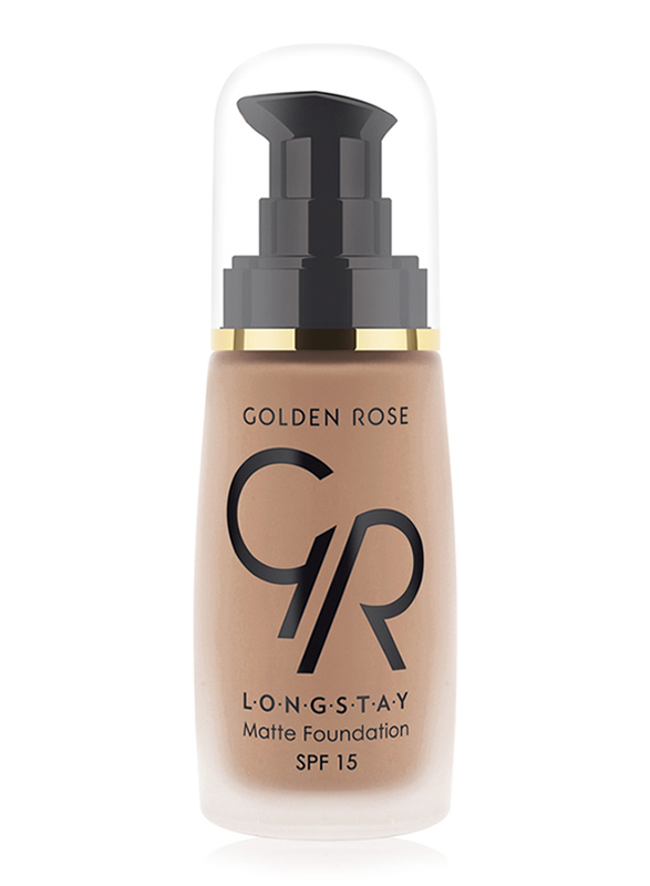 Golden Rose Longstay Liquid Matte Foundation, No. 13, Brown