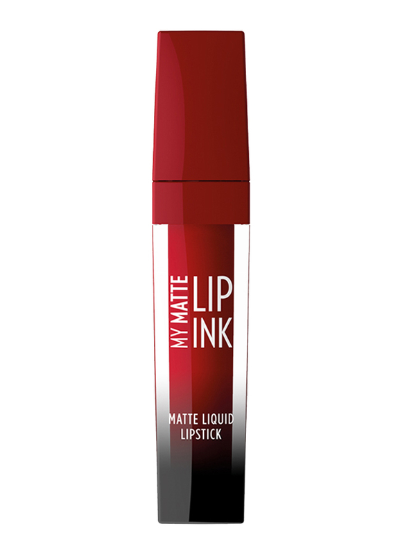Golden Rose My Liplink Liquid Matte Lipstick, No. 12, Red