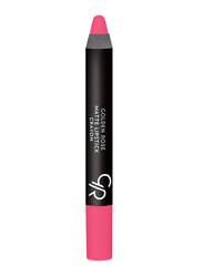 Golden Rose Matte Lipstick Crayon, No. 17, Pink