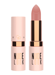 Golden Rose Nude Look Perfect Matte Lipstick, No. 01 Coral Nude, Pink