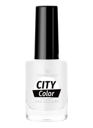 Golden Rose City Color Nail Lacquer, No. 02, White