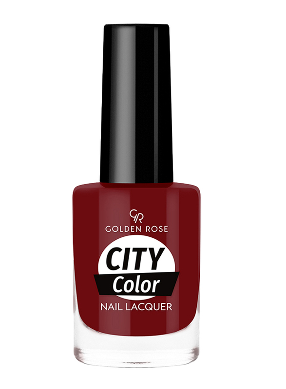 Golden Rose City Color Nail Lacquer, No. 47, Red